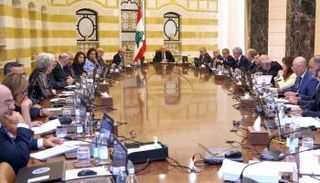 اجتماع سابق للحكومة اللبنانية