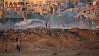 أطفال فلسطينيون في غزة
