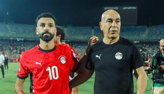 محمد صلاح وحسام حسن في منتخب مصر