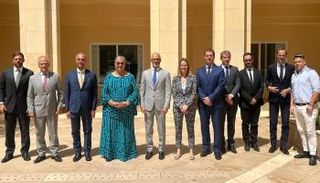 المبعوثة الأممية للدعم في ليبيا مع سفراء الدول الأعضاء بالاتحاد الأوروبي