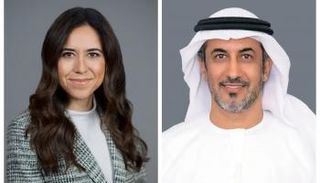 وزيرا الدولة سعيد الهاجري ولانا نسيبة