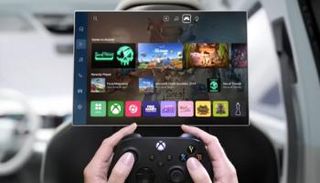 Xbox داخل مقصورة الراكب