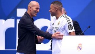 زين الدين زيدان وكيليان مبابي