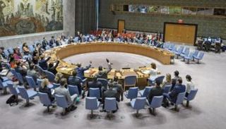 جلسة سابقة لمجلس الأمن