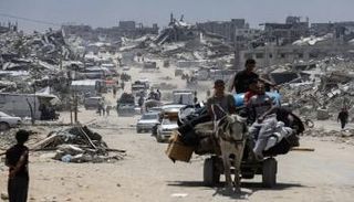 نازحون في غزة