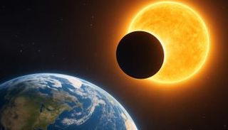 الأرض على موعد مع كسوف جزئي للشمس