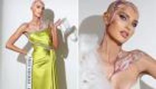 متسابقة على لقب ملكة جمال أمريكا تظهر حليقة الرأس (صور)