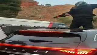 لقطة من الحادث