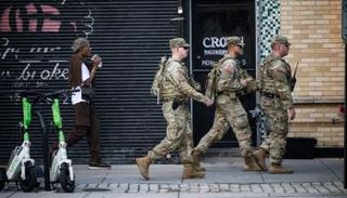 عناصر الحرس الوطني الأمريكي في العاصمة واشنطن