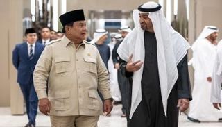 الشيخ محمد بن زايد آل نهيان وبرابوو سوبيانتو - وام