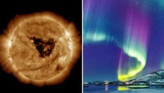 ثقب على شكل 