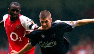 باتريك فييرا وستيفن جيرارد