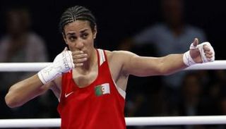 الملاكمة الجزائرية إيمان خليف 