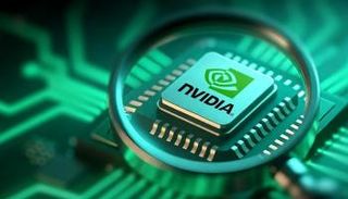 شعار شركة الرقائق الأمريكية «إنفيديا»