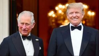 ترامب وتشارلز صورة أرشيفية