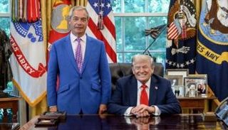 ترامب ونايجل فاراج