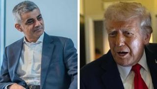 ترامب وصادق خان