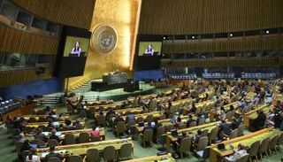 اجتماع سابق للجمعية العامة للأمم المتحدة