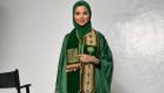 الأخضر في أبهى حُلّة.. فساتين اليوم الوطني السعودي 95 تعكس الفخر والهوية