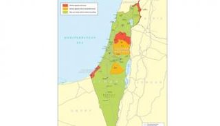 الخريطة على موقع وزارة الخارجية