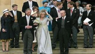 تشارلز وكاميلا بعد زواجهما