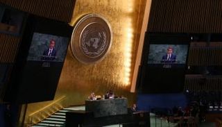 ماكرون يلقي خطاب الاعتراف بفلسطين