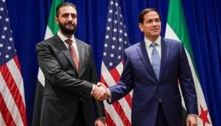 الرئيس السوري ووزير الخارجية الأمريكي