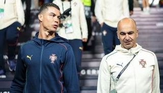 روبيرتو مارتينيز وكريستيانو رونالدو
