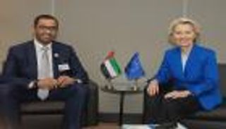 سلطان الجابر يجتمع مع رئيسة المفوضية الأوروبية لمناقشة اتفاق التجارة الحرة