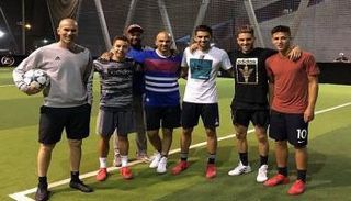 ماكسيم لوبيز مع عائلة زيدان