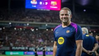 هانز فليك مدرب برشلونة