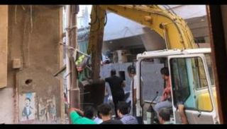 موقع حادث المحلة 