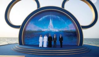 جانب من الإعلان عن منتجع ديزني في أبوظبي - أرشيفية