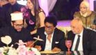 أول ظهور للفنان محمد منير بعد أزمته الصحية