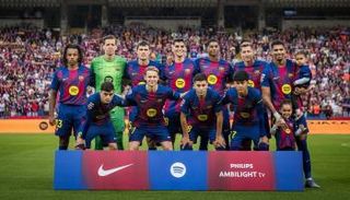 برشلونة متصدر الدوري الإسباني