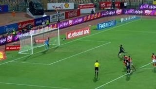 ضربة جزاء الزمالك أمام الأهلي