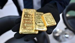 سبائك ذهبية - أ ف ب