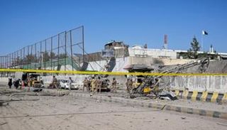 جانب من آثار الهجوم