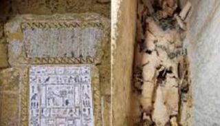 دفن رعموس تم بطريقة بسيطة دون أي أثاث جنائزي