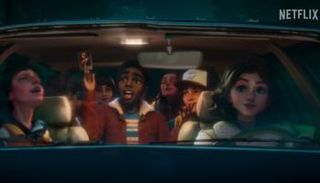 كارتون «Stranger Things» 