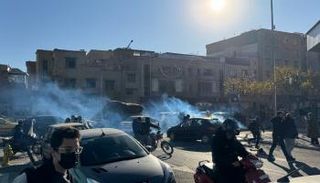 من احتجاجات إيران