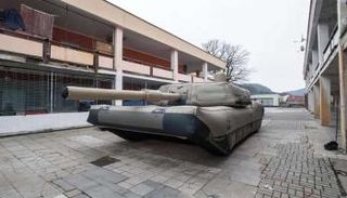 دبابة روسية قابلة للطي 