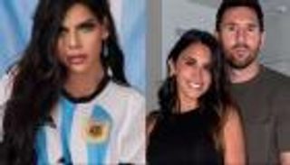 زوجة ميسي تمنع عارضة أزياء من حضور مباراة.. والسبب &laquo;صور غير لائقة&raquo;