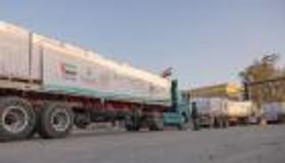 &laquo;الفارس الشهم 3&raquo; تسير إلى غزة الدفعة الأولى من حمولة &laquo;سفينة محمد بن راشد&raquo; 