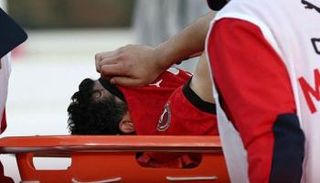 محمد حمدي لاعب منتخب مصر