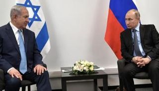 بوتين ونتنياهو في لقاء سابق