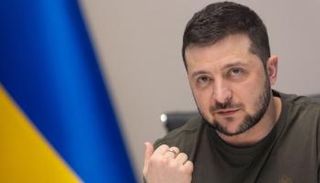 الرئيس الأوكراني فولوديمير زيلينسكي