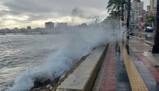 نوة الفيضة الكبرى في الإسكندرية