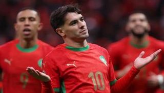 إبراهيم دياز، نجم منتخب المغرب