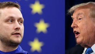 ترامب ورئيس حكومة غرينلاند